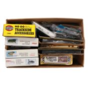Nineteen model aircraft and railway kits, including Airfix, Novo, Keil Kraft, Frog and others
