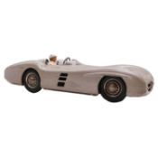 1950s JNF West German battery operated tin toy of a Mercedes-Benz Streamliner W196