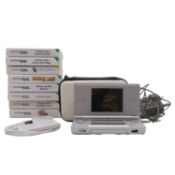 Nintendo DS Lite plus eight games