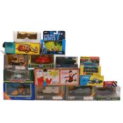 Thirteen Corgi die-cast models, boxed
