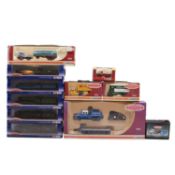 Eleven Corgi die-cast models