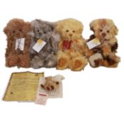 Charlie Bears - The 2012 Great British Bear Trail series, with coins