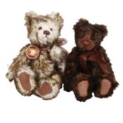 Charlie Bears - 'Aidan' & 'Chanelle' teddy bears CB104738 & CB0104583