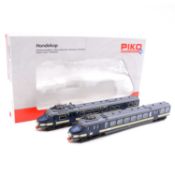 Piko HO gauge 'Hondekop' rail car set, boxed