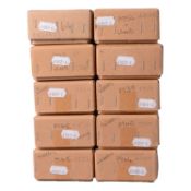 Ten Comet models locomotive kits and part built kits,