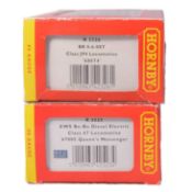 Hornby (China), two OO gauge locomotives, one DCC ready,