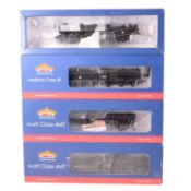 Bachmann Branch-Line, OO gauge model railway, four locomotives