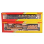 Hornby (China) Railroad OO gauge coach and rolling stock,