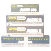 Wrenn, four OO gauge scale model railway locomotives