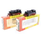 Four Fleischmann HO gauge locomotives 4064 (x2), 4147 (x2)