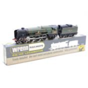 Wrenn OO gauge model railway, four locomotives