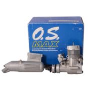 O.S. Max 25 FX engine,