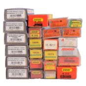 Mixed quantity of N gauge model railways,