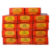 Fourteen Hornby OO gauge 100 ton tankers,