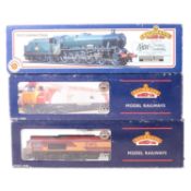 Bachmann OO gauge locomotive and two Bachmann engines,