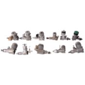 Six K&B engines and five Super Tigre engines,