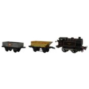 Small Hornby 'O' gauge model railway layout,