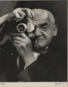 § Richard Sadler (British, 1927-2020) Weegee the Famous, Coventry 1963