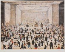 § Laurence Stephen Lowry RA (British, 1887-1976) The Auction
