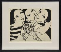 § Anita Klein (British/ Australian, b. 1960) Maia and Leila give me flowers