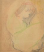§ Henryk Gotlib (Polish/ British, 1890-1966) Sketch for Recumbent Nude
