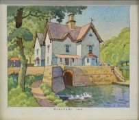 § Philip Collingwood Priestley (British, 1901-1972) Boulters Inn, and Cricklade