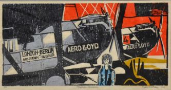 § Rigby Graham (British, 1931-2015) Flighafen Hannover