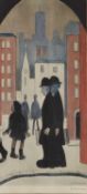 § Laurence Stephen Lowry RA (British, 1887-1976) Two Brothers