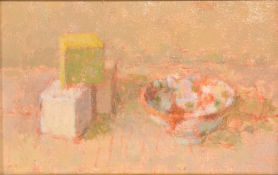 § Norman Smith NEAC (British, 1910-1996) Three blocks and a bowl