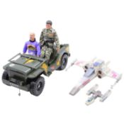 Action figures: 1990s Action Man, Star Wars, and Transformers