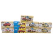 Ten Corgi Classics die-cast models boxed