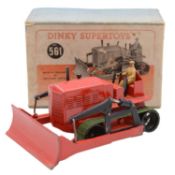 Dinky die-cast vehicle, ref. 561, Blaw Knox Bulldozer, boxed