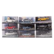 Collection of nineteen James Bond scale model diecast cars