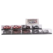 Ten Vitesse die-cast rally cars, boxed