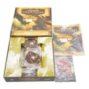 Warhammer Invasion card game, and Wizkids 'Pirates at Ocean's Edge' constructible strategy game