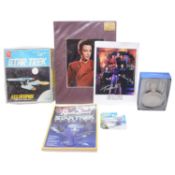 Star Trek: AMT USS Enterprise model kit, and related material