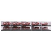 Ten Vitesse die-cast rally cars, boxed