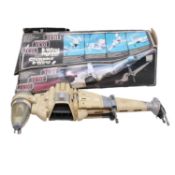 Two Palitoy Star Wars vehicles, B-Wing and Rebel Transport