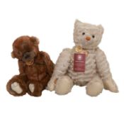 Charlie Bears - two large bears and two travel buddies