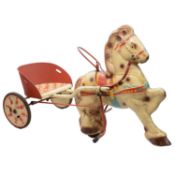 Mobo 'Pony Express' pressed metal ride-on toy