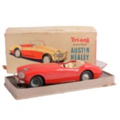 Triang Electric Austin Healey 100/6 sports car