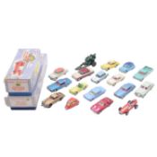 Quantity of mostly loose diecast vehicles - Dinky, and Corgi; and a small quantity of HO railway