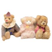 Charlie Bears - three teddy bears