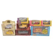 Two boxes of Matchbox and Lledo diecast vehicles
