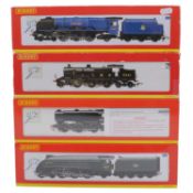 Four Hornby OO gauge model railway locomotives,