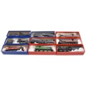 Nine Hornby OO gauge model railway locomotives,
