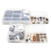 Quantity of model railway parts,
