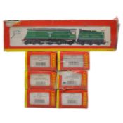Seven Hornby OO gauge locomotives,