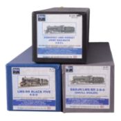 Three DJH OO gauge locomotive kits,