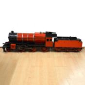 A 5-inch gauge live steam locomotive and tender